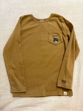 Lulu + Roo x Harry Potter Hufflepuff Pocket Long Sleeve Shirt 6Y
